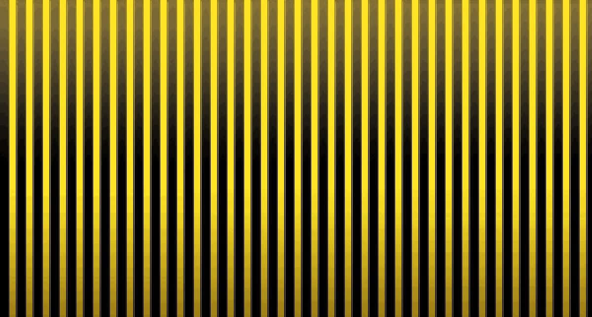 Vibrant Yellow Striped Wallpaper Wallpaper