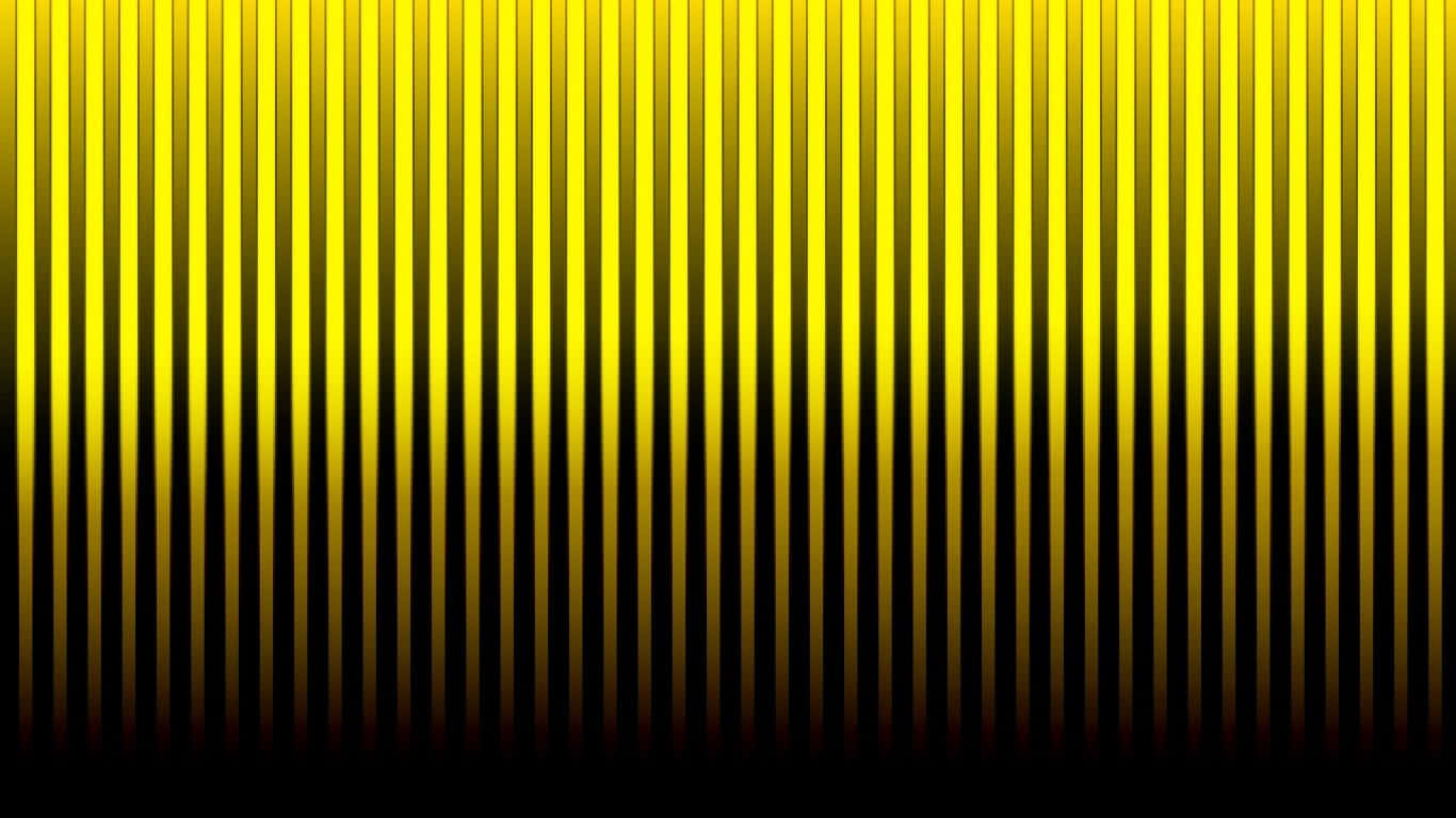 Vibrant Yellow Striped Background Wallpaper