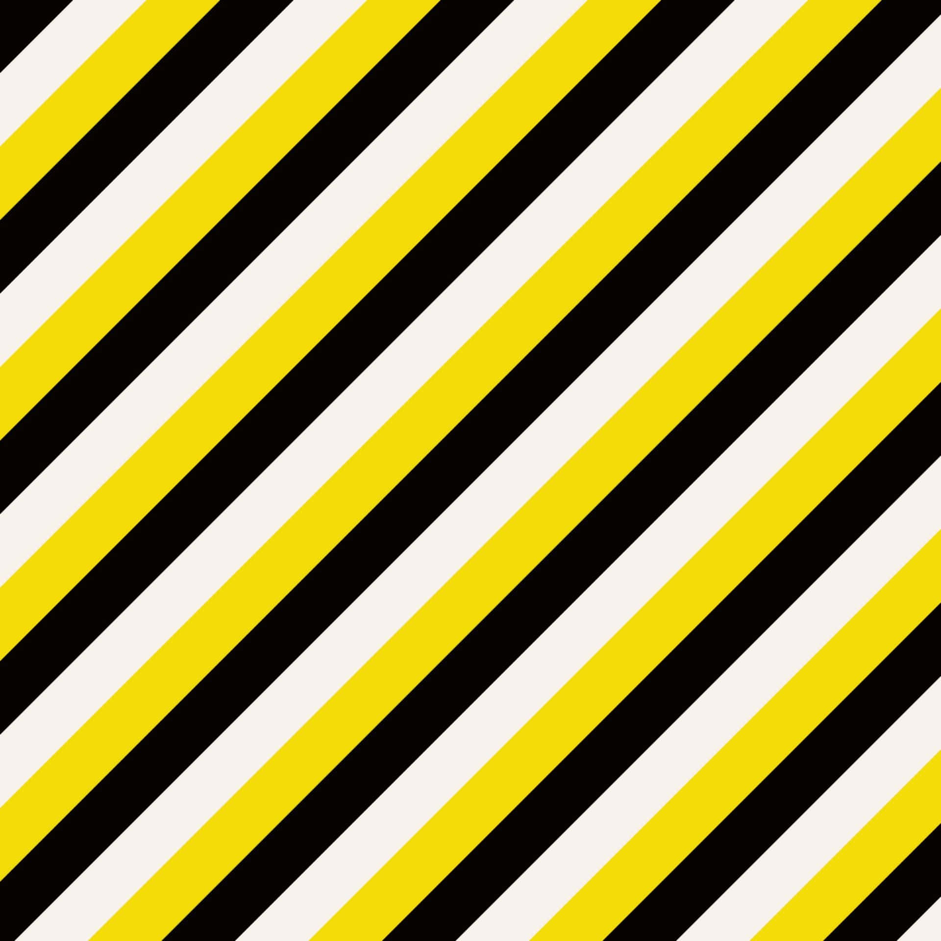 Vibrant Yellow Stripes Pattern Wallpaper