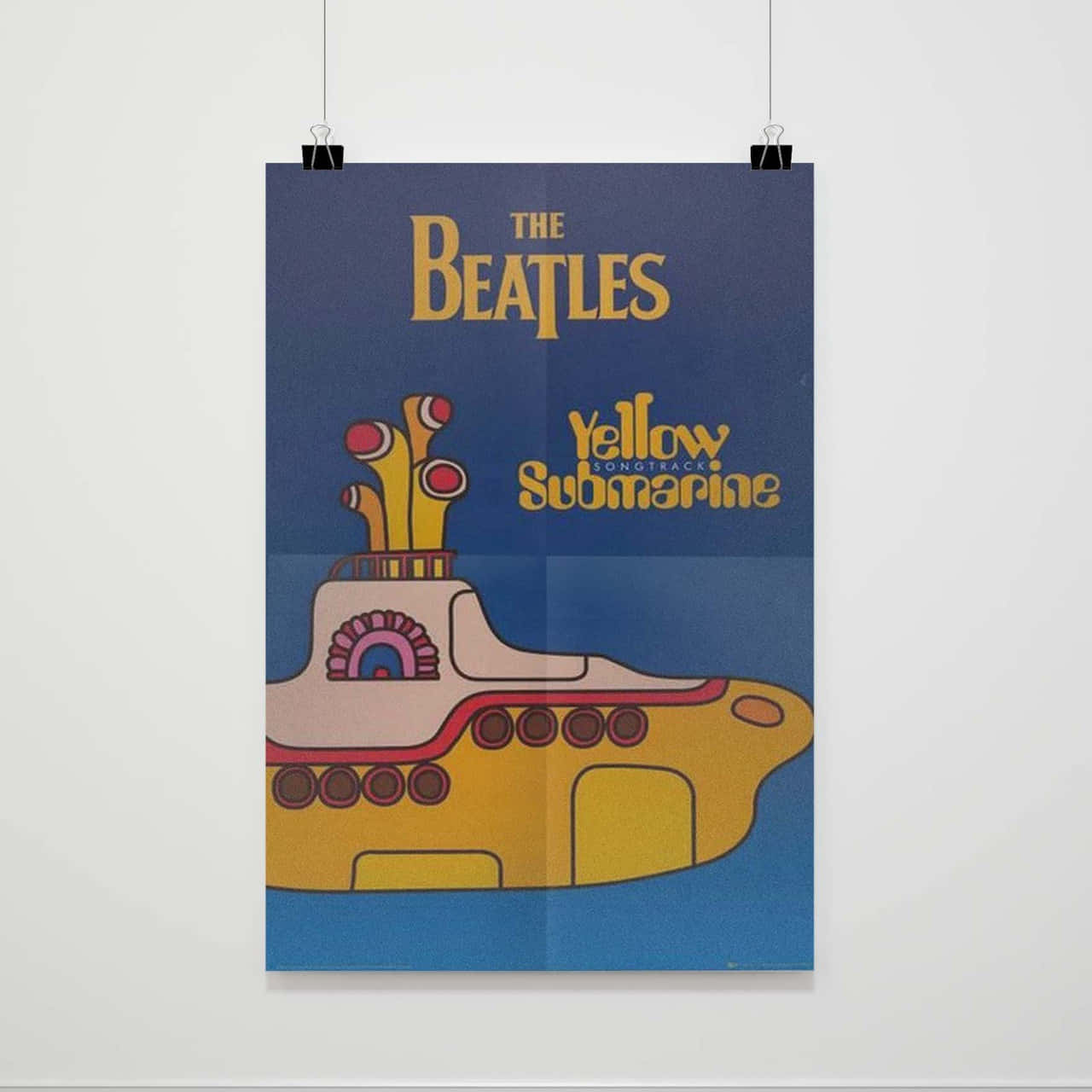 Dive into Adventure with the Iconic Yellow Submarine Wallpaper
