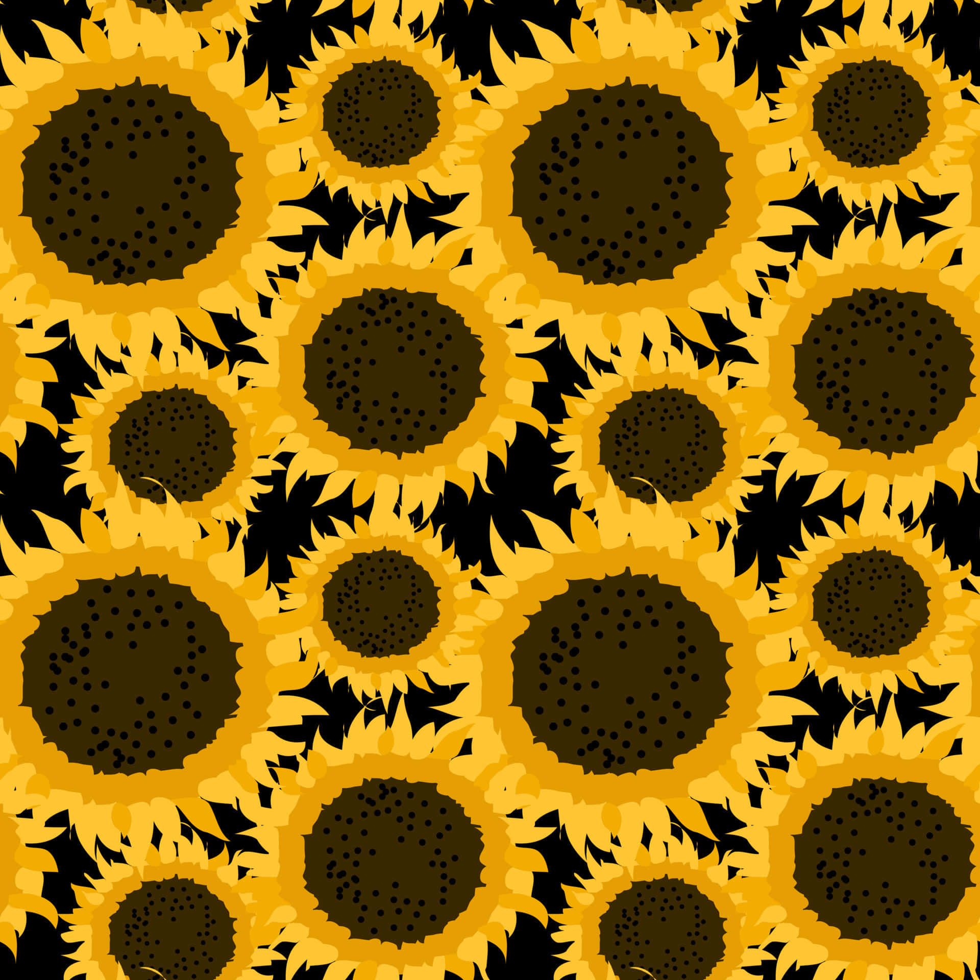 Einestrahlend Gelbe Sonnenblume Bringt Sommerliche Freude. Wallpaper