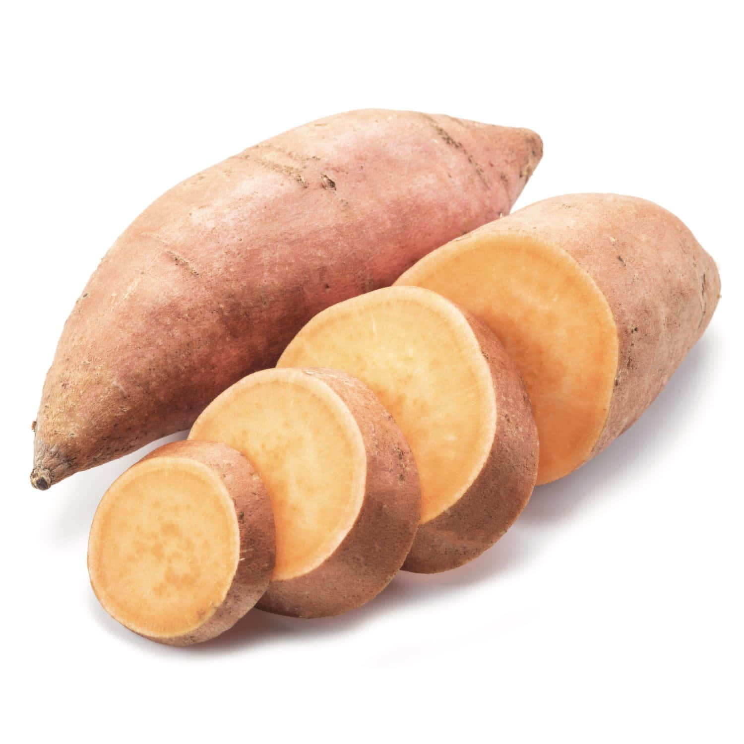 Vibrant Yellow Sweet Potato Wallpaper