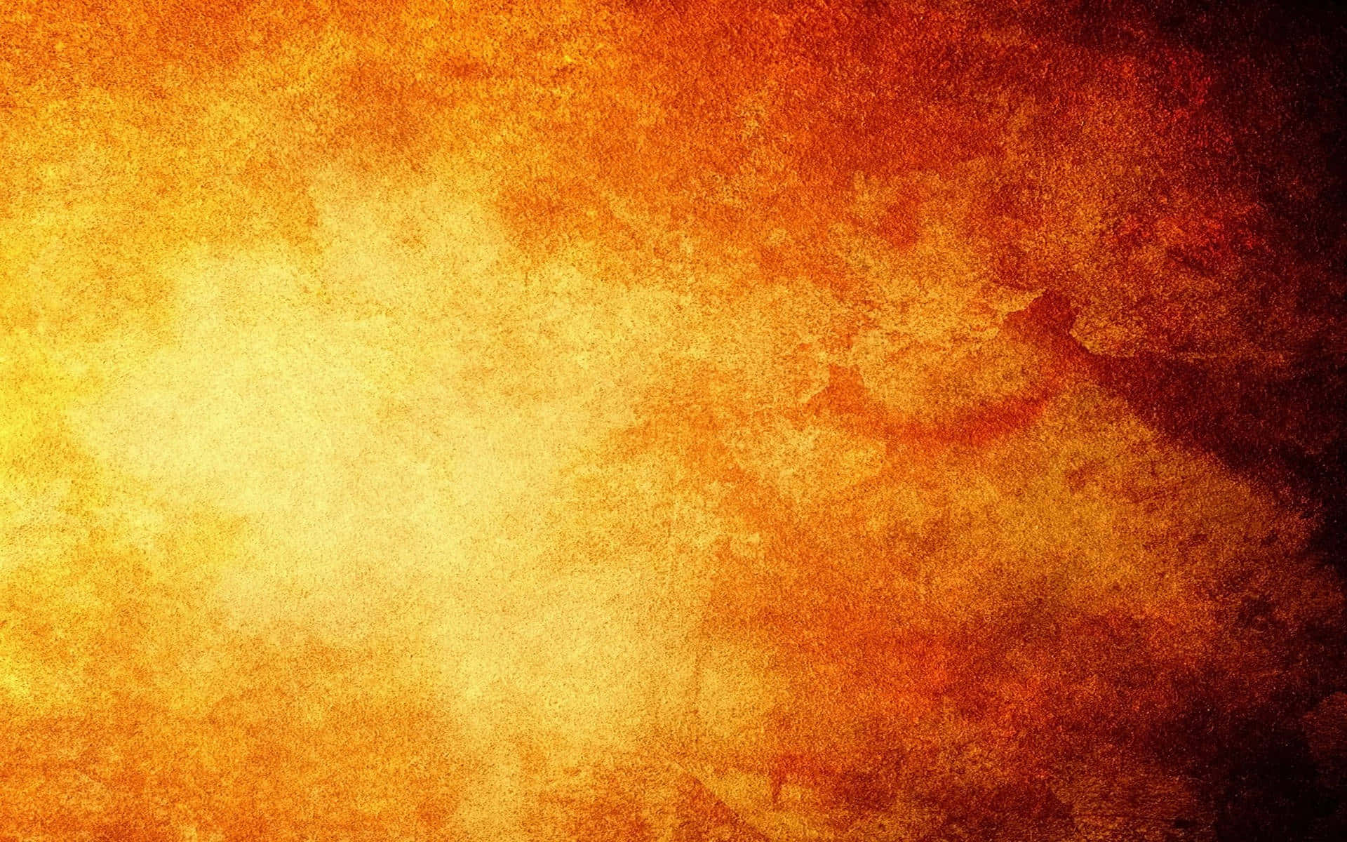 A Grungy Orange Background With A Yellow Glow