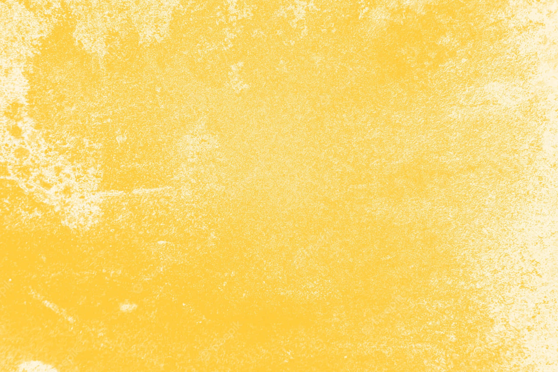 A bright yellow textured background with an interesting pattern