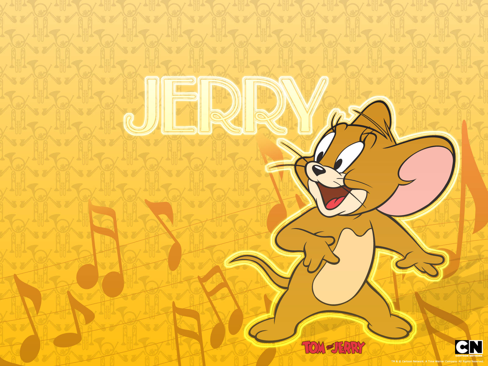 Gelbertom Und Jerry Iphone Hintergrund Wallpaper
