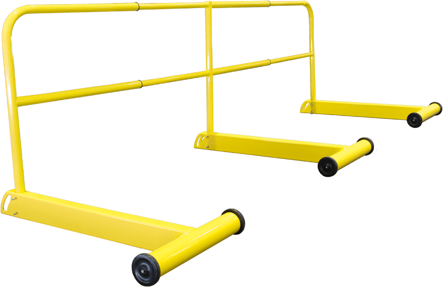 Yellow Training Hurdle Equipment PNG