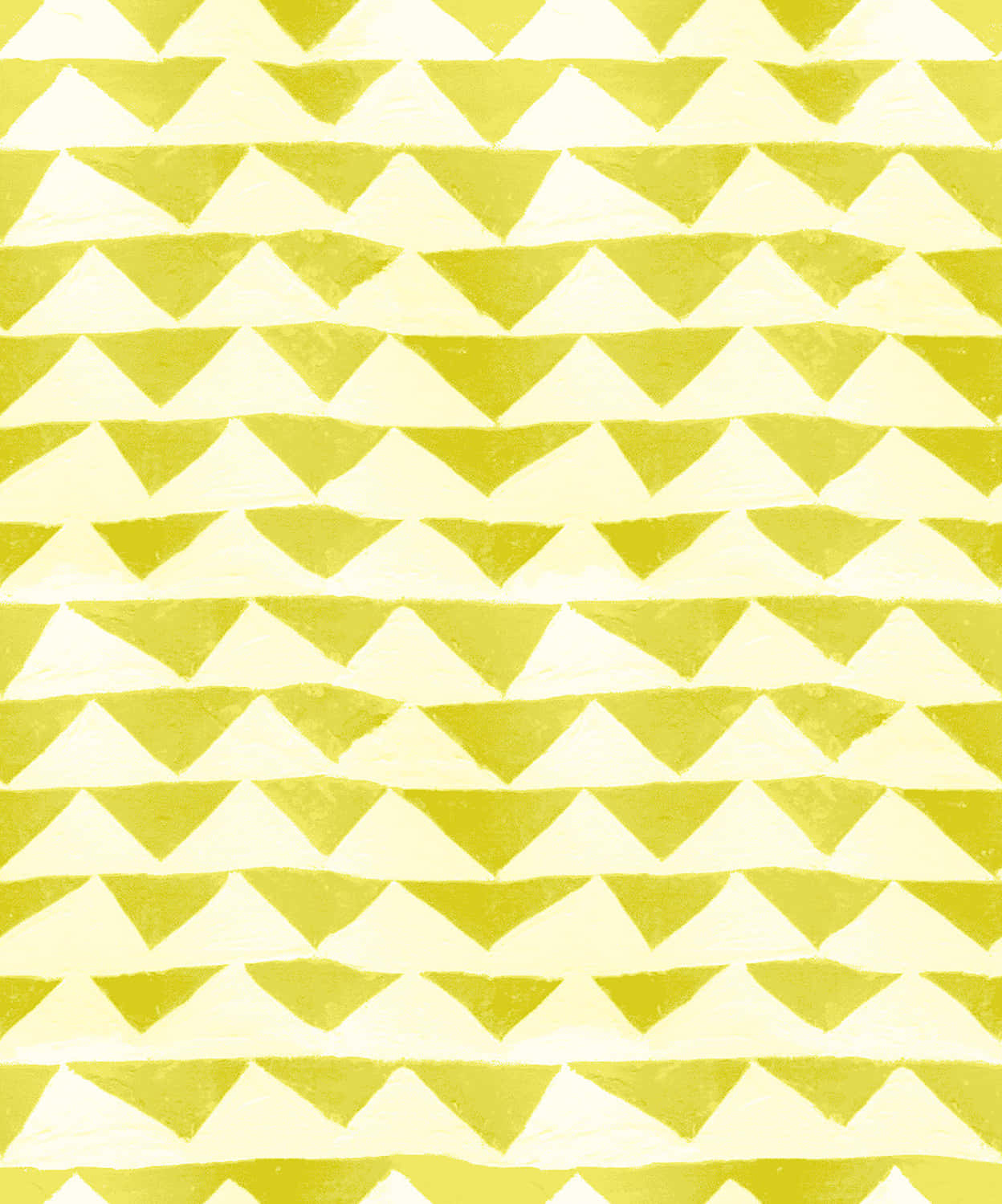 Vibrant Yellow Triangle Pattern Wallpaper Wallpaper