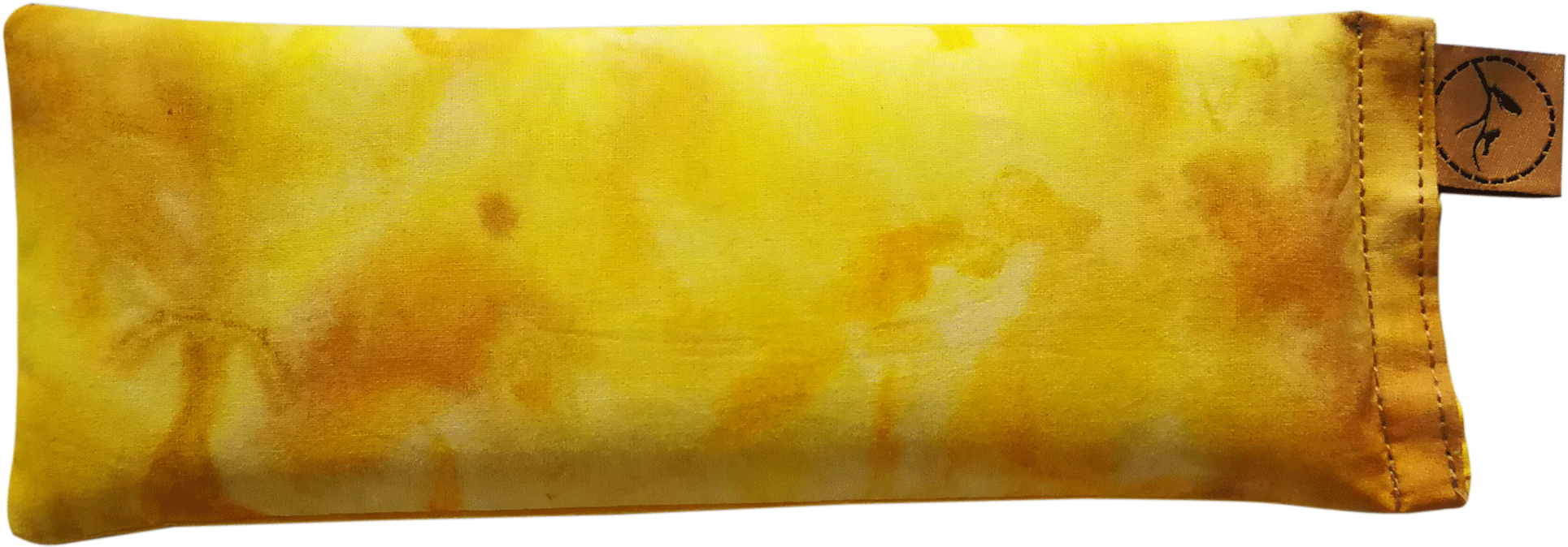 Yellow Watercolor Pencil Case PNG