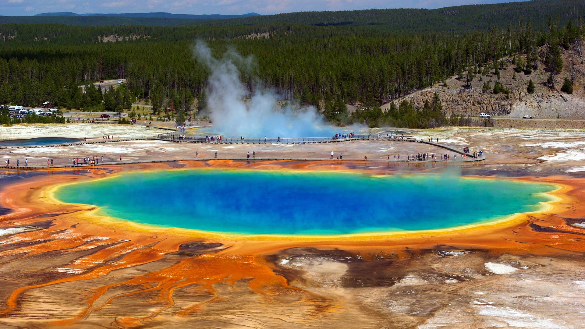 Yellowstone National Park Grand Prismatic