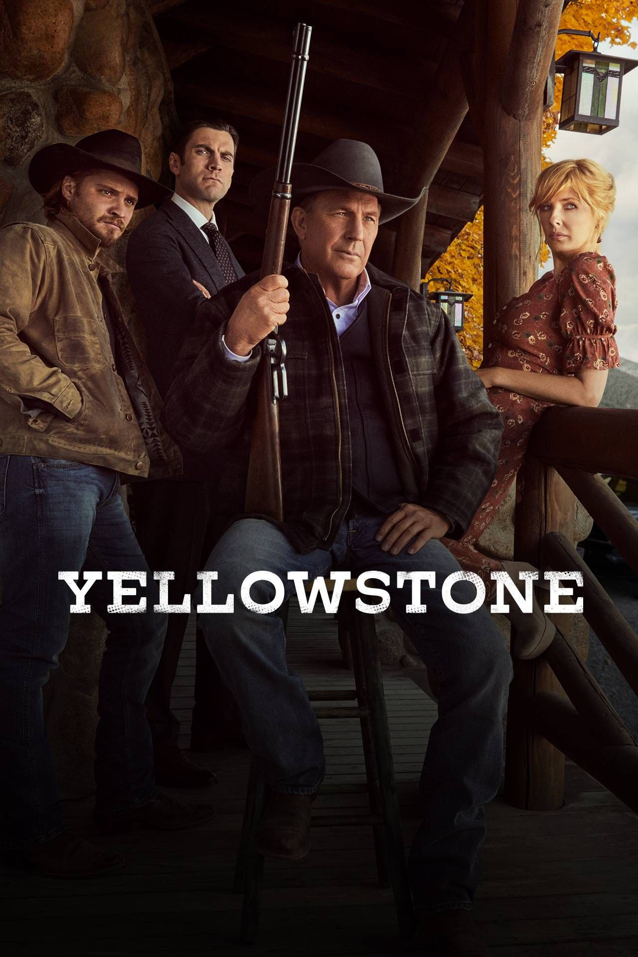 Yellowstone Tv Show Duttons In The Cabin Wallpaper