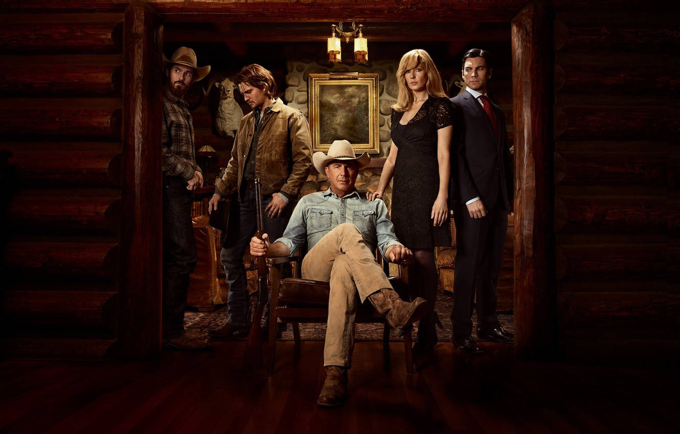 Yellowstone Tv Show Family Portrait Wallpaper