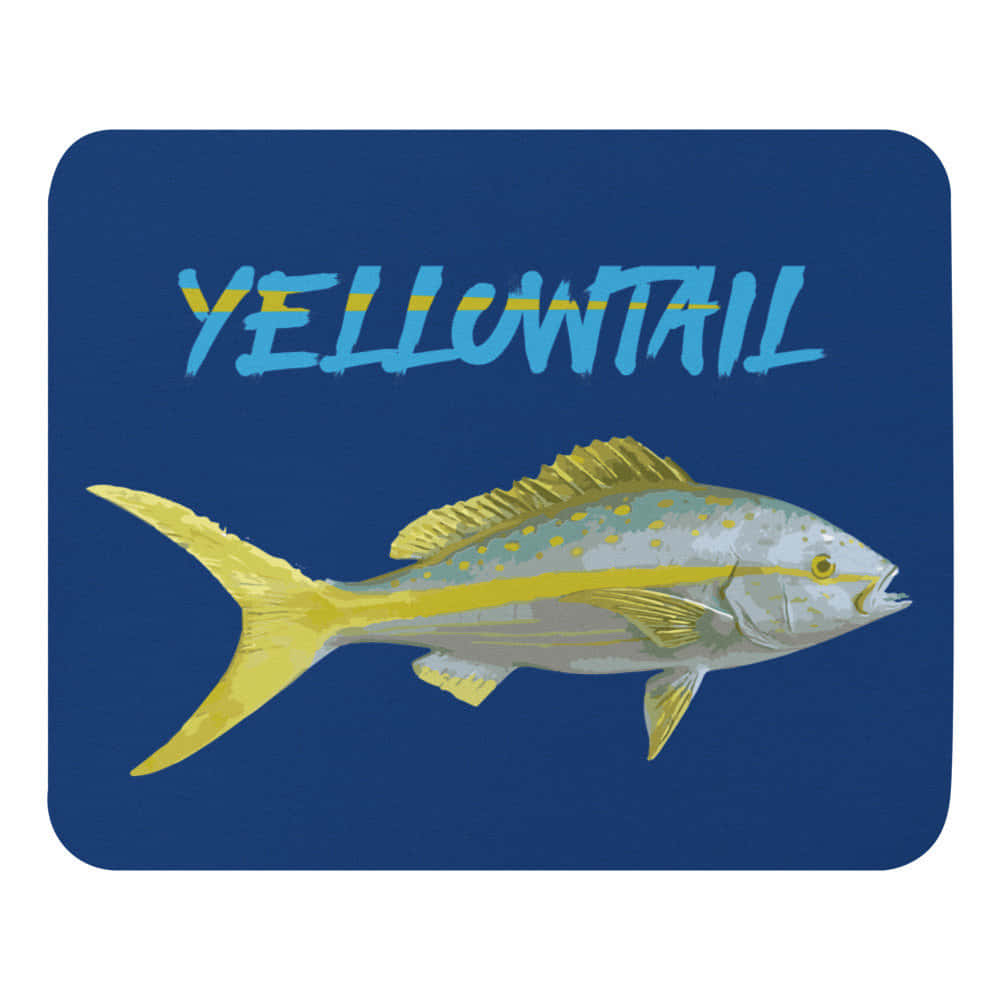 Yellowtail Snapper Illustration Wallpaper