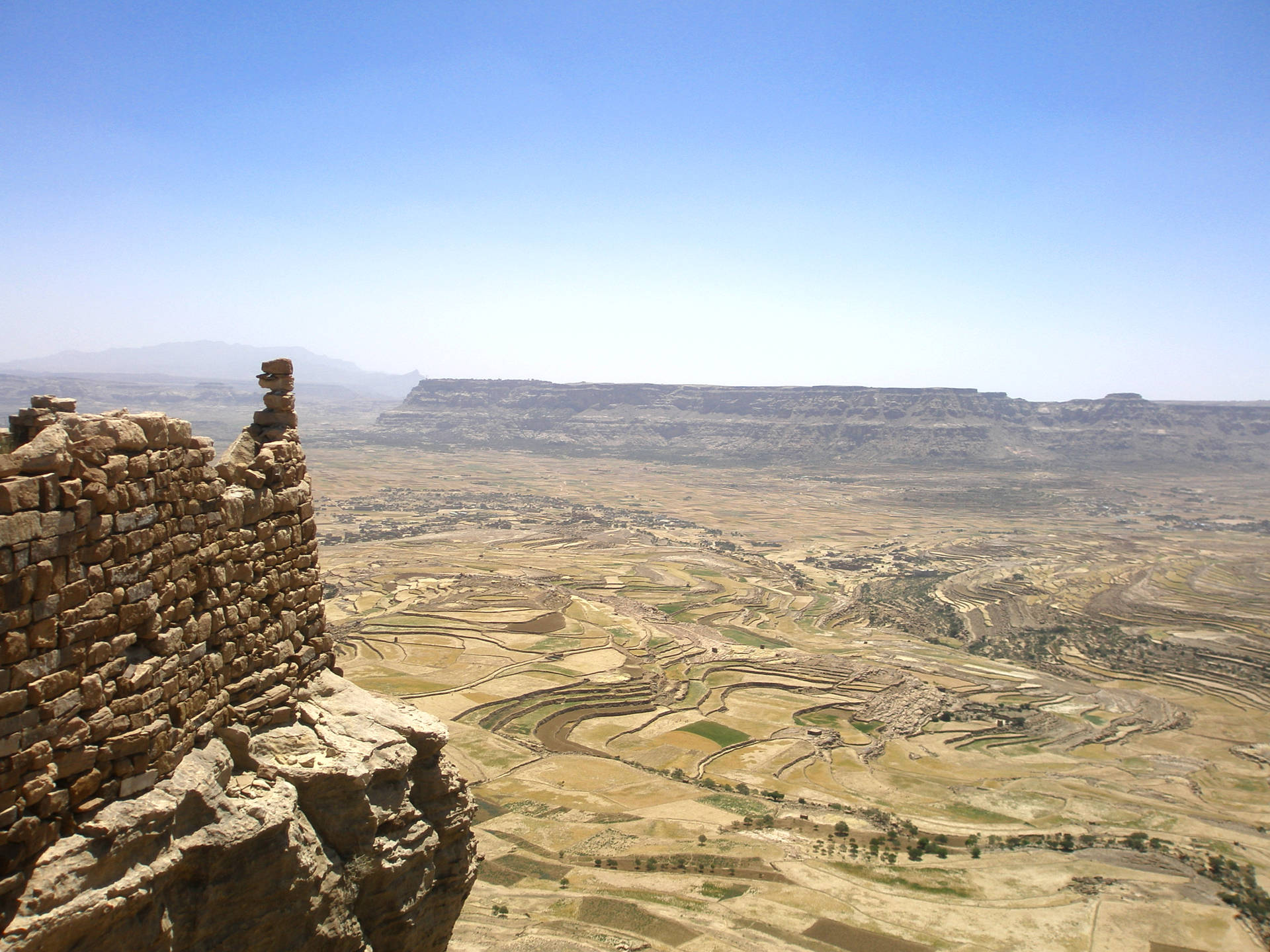 Yemensandy Landscape: Jemen Sandig Landskap Wallpaper