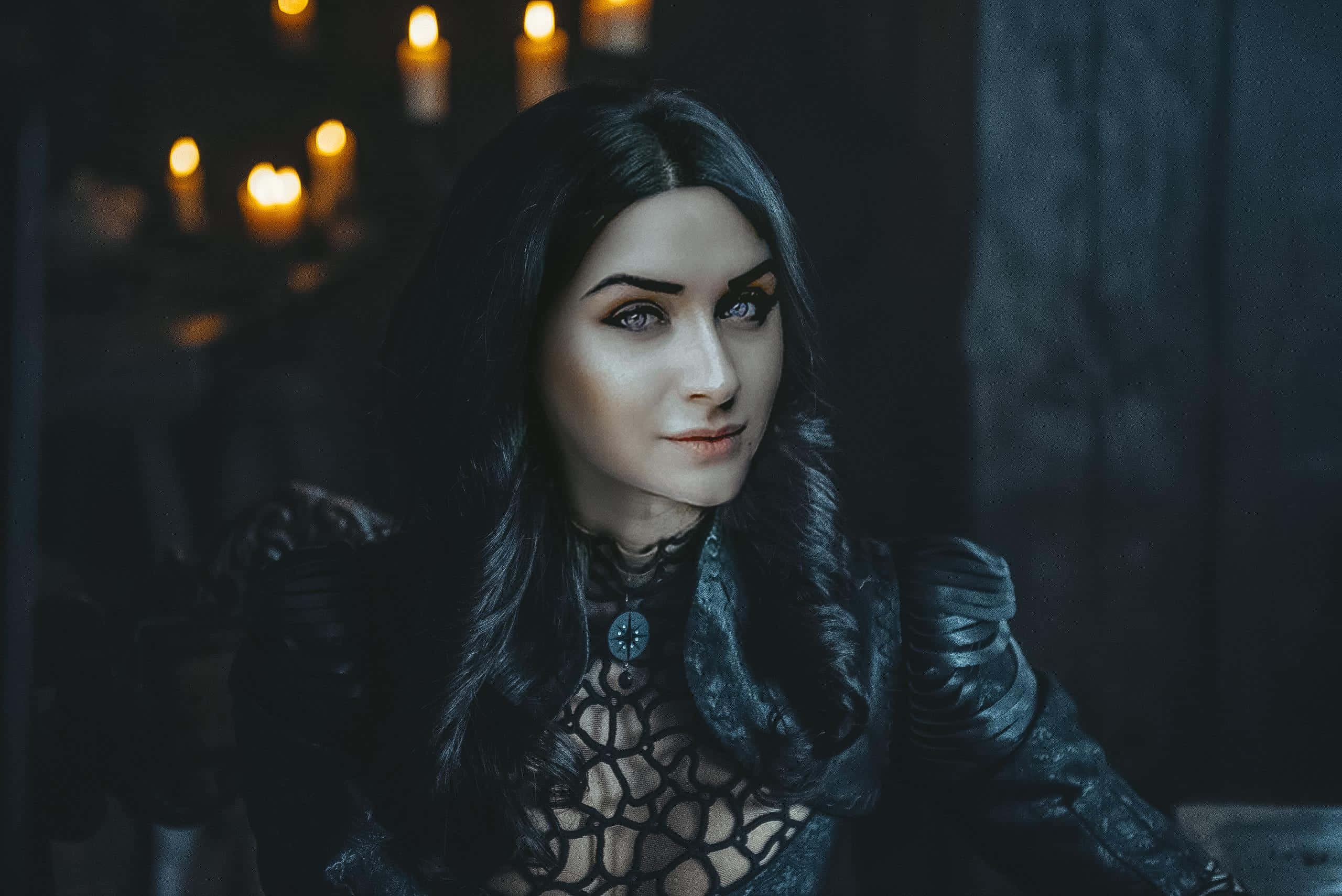 Yennefer - The Charismatic Sorceress From The Witcher Wallpaper
