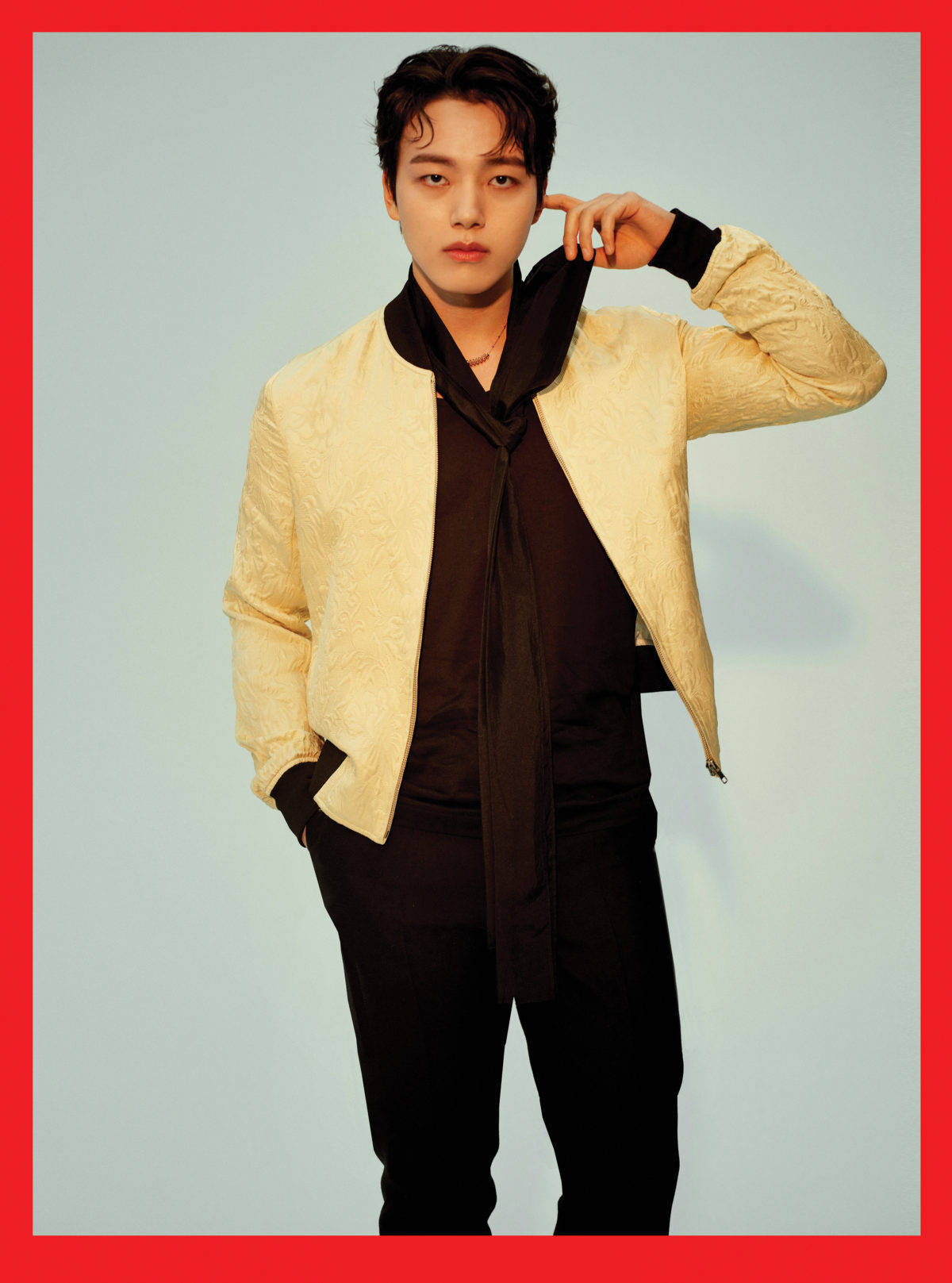 Yeo Jin Goo Golden Yellow Jacket Wallpaper