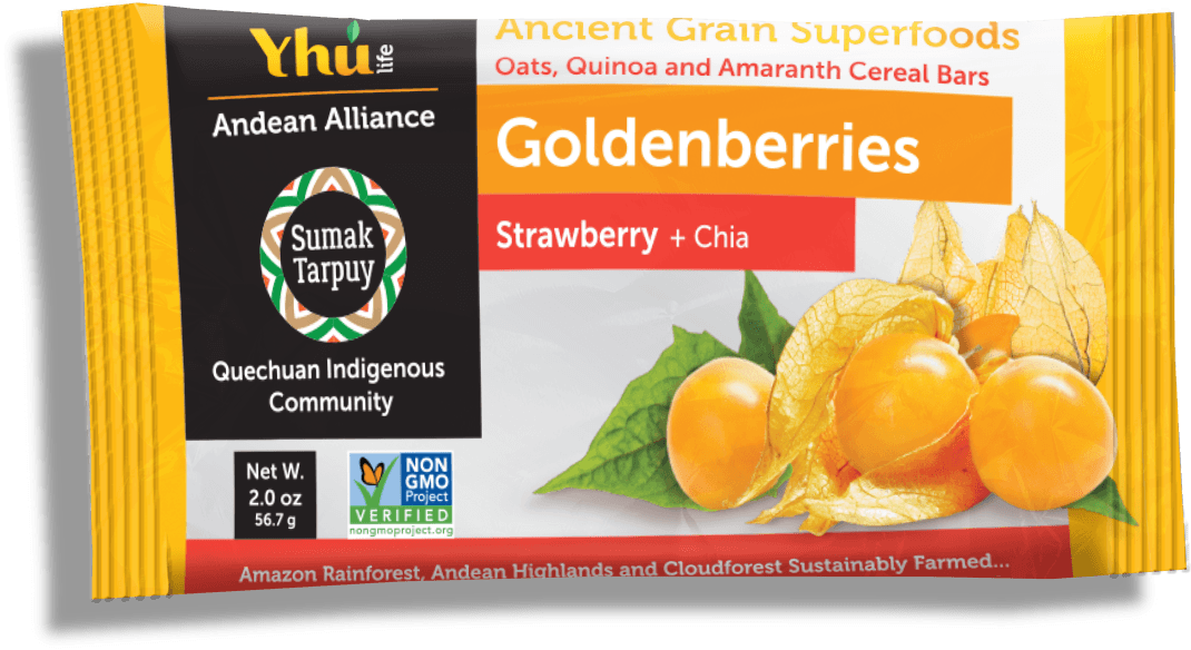 Yhui Ancient Grain Superfoods Goldenberries Product Package PNG