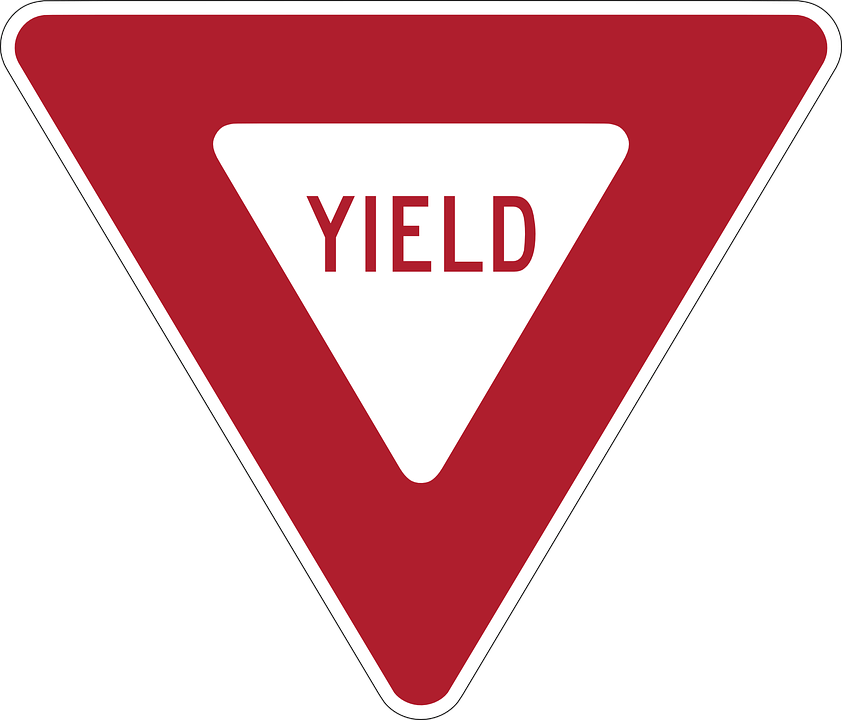 Yield Traffic Sign PNG
