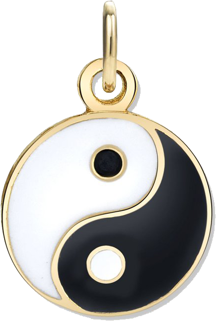 Yin Yang Pendant Jewelry PNG