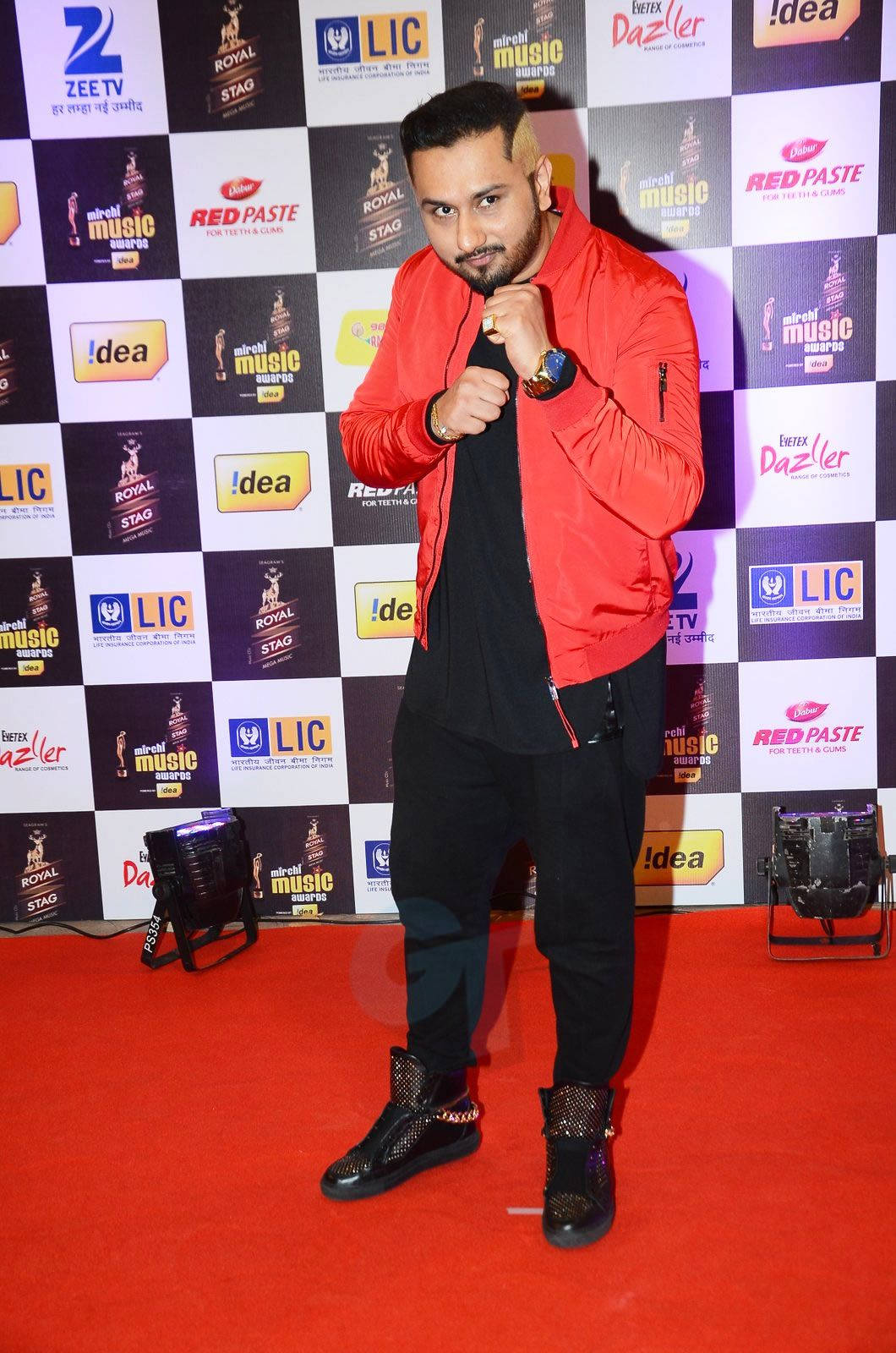Yo Yo Honey Singh Mirchi Awards Picture