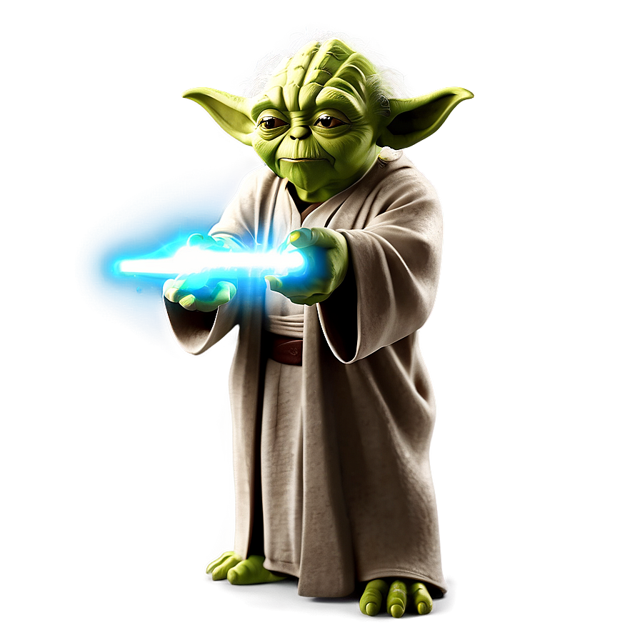 Download Yoda Animated Style Png Mfn | Wallpapers.com