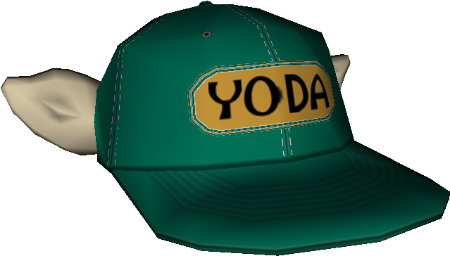 Yoda Ear Cap3 D Model PNG