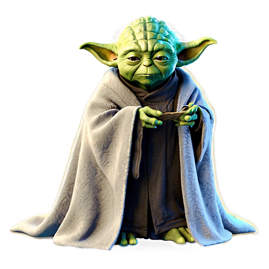 Yoda In Cloak Png Dbs66 PNG