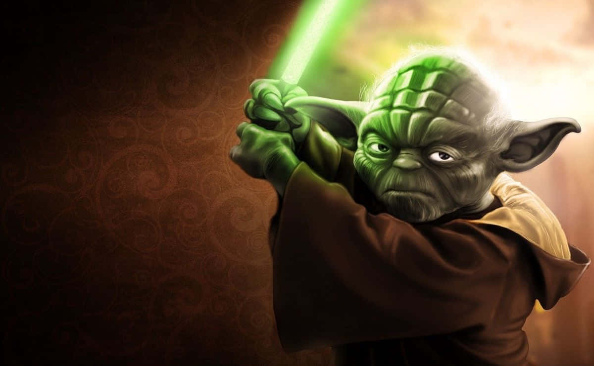 Legendariskjedi-mester Yoda.
