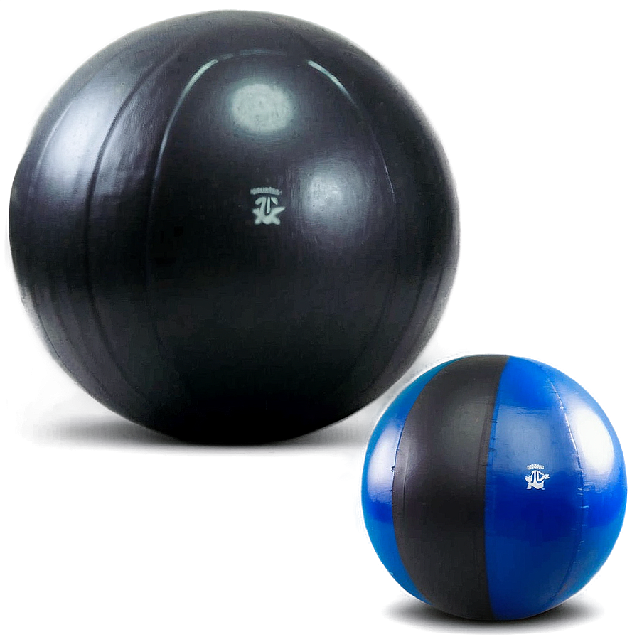 Yoga Ball Core Training Png 06252024 PNG