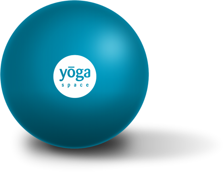 Yoga Ball Exercise Equipment Blue PNG