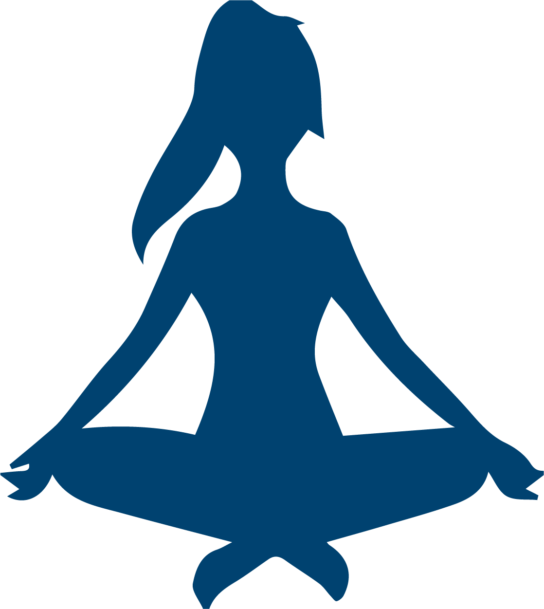 Yoga Meditation Silhouette PNG