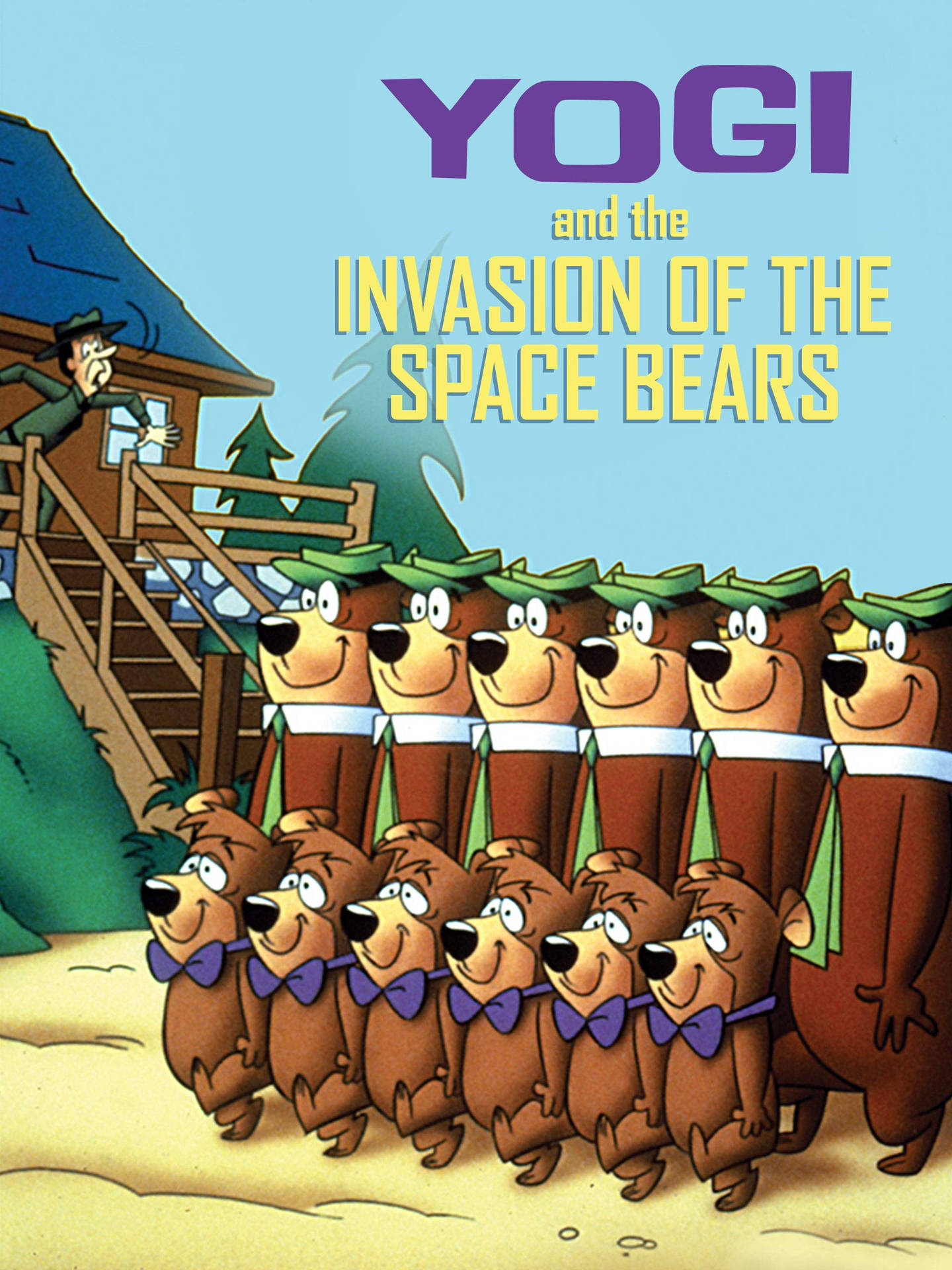 Yogi Bear And Space Bears Background