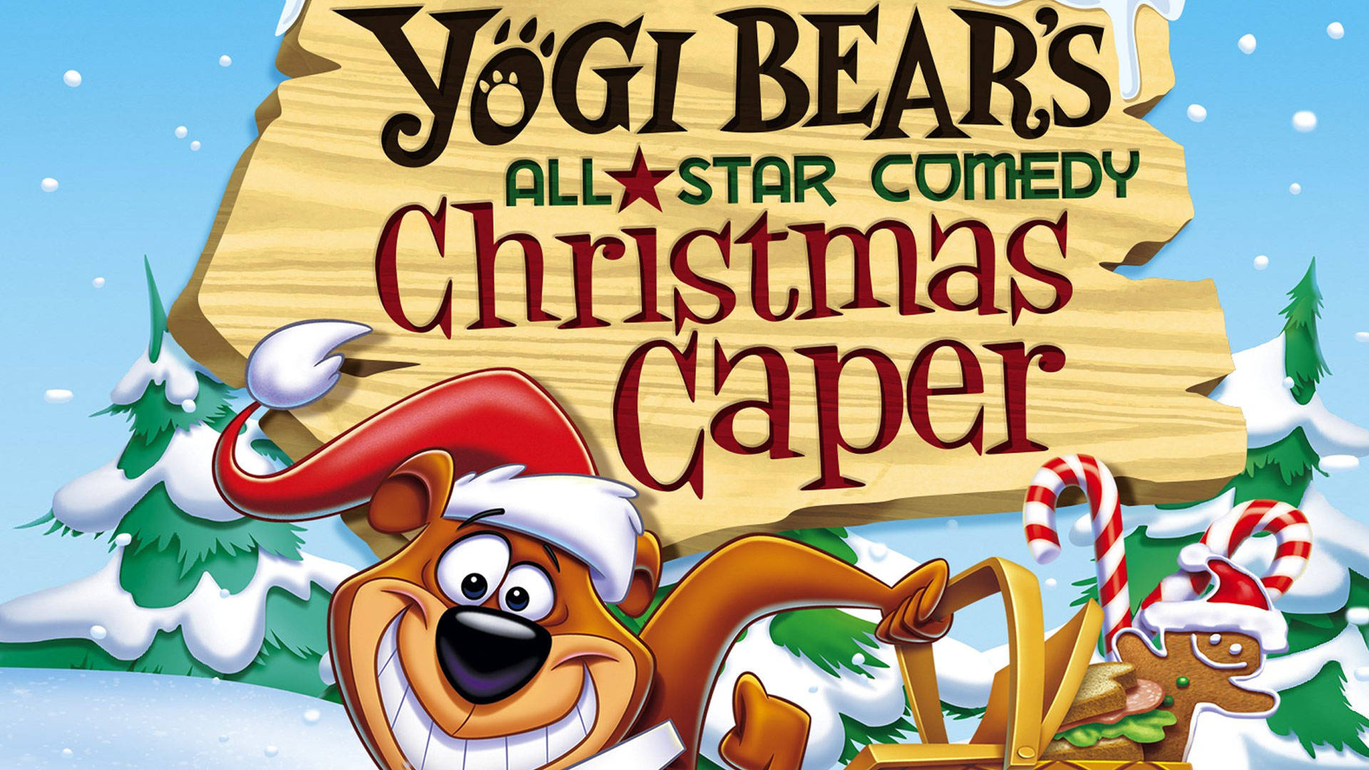 Yogi Bear Christmas Caper Background