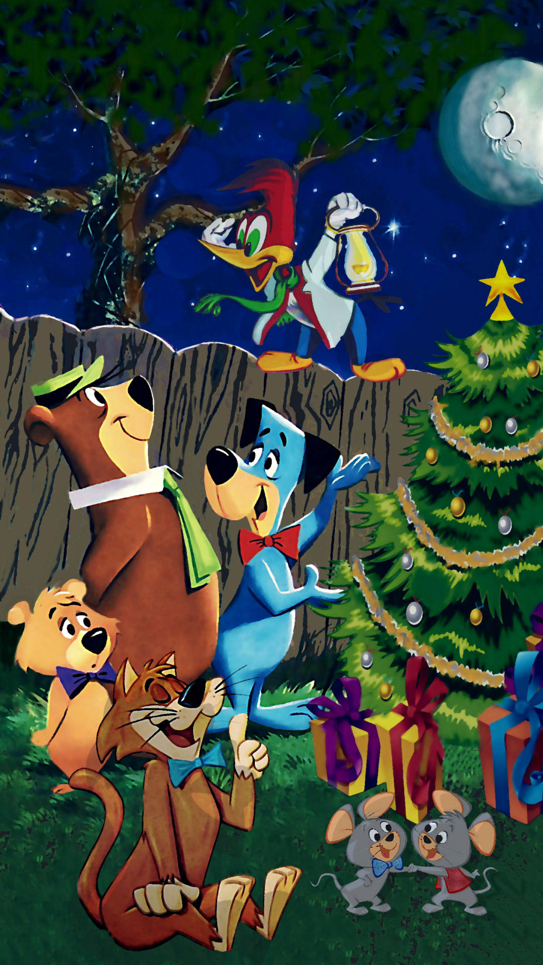 Yogi Bear Christmas With Friends Picture