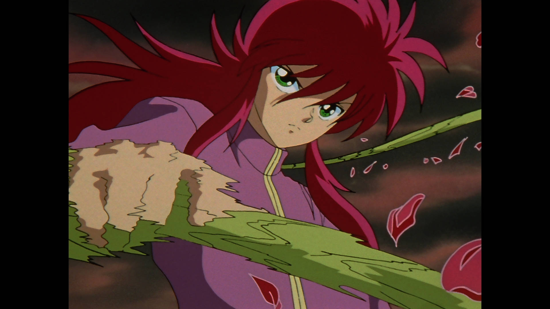 Yoko Kurama With Green Thorn Whip