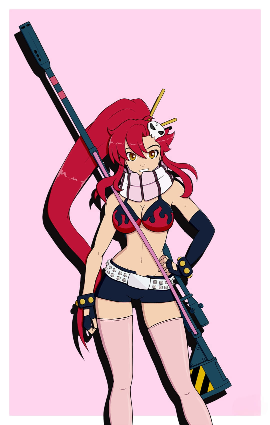 Yoko Littner - Sniper on a Mission Wallpaper
