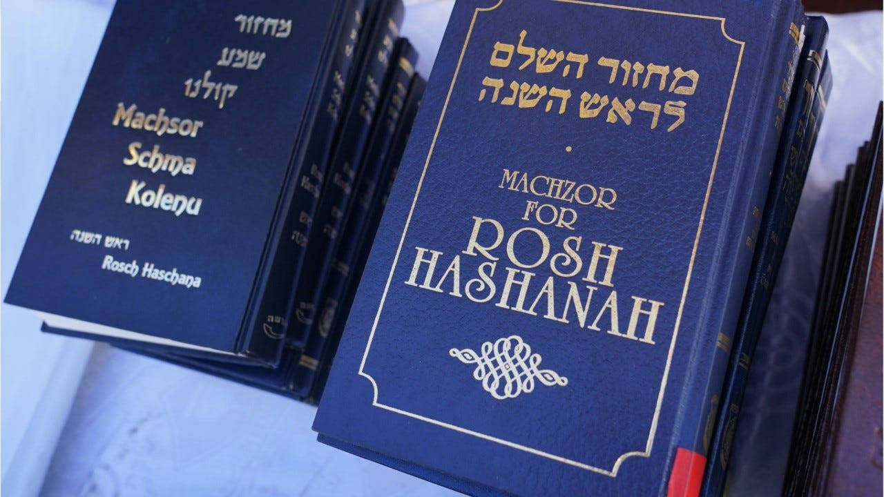 Libro Sacro Dello Yom Kippur Sfondo