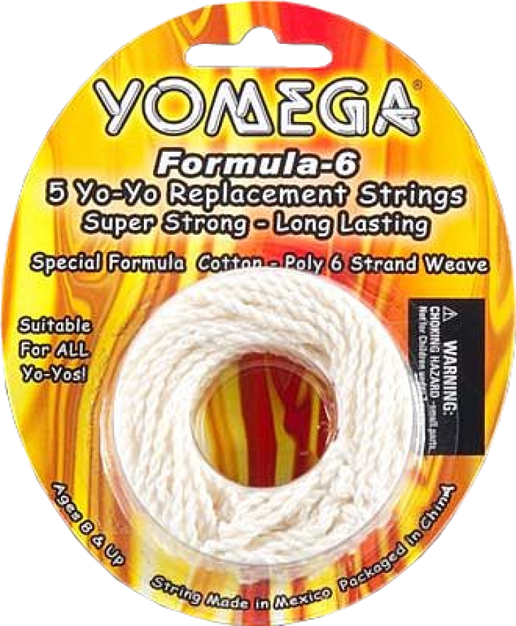 Yomega Yo Yo Replacement Strings Packaging PNG