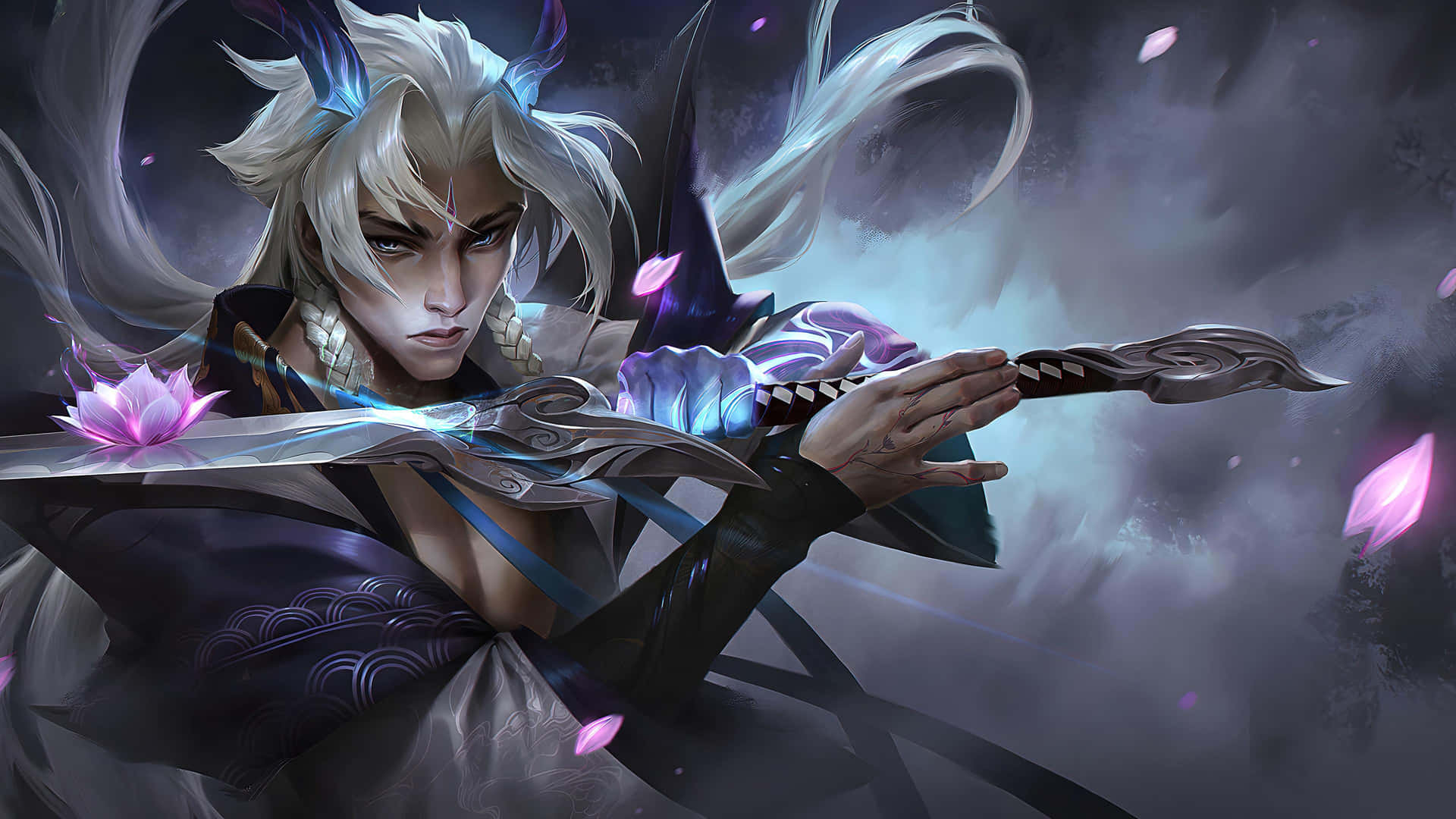 Yone_ Spirit_ Hunter_ Artwork Wallpaper