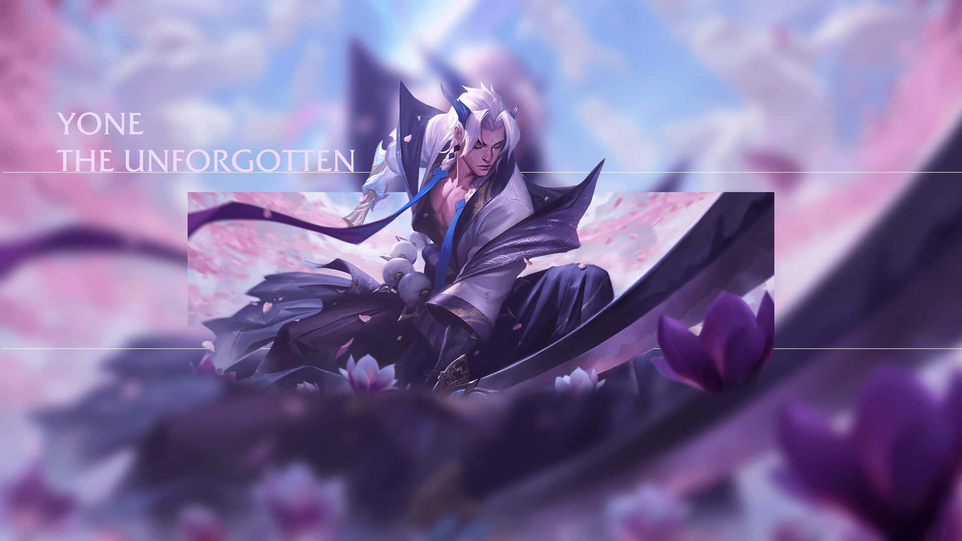 Yone The Unforgotten Leagueof Legends Artwork Wallpaper