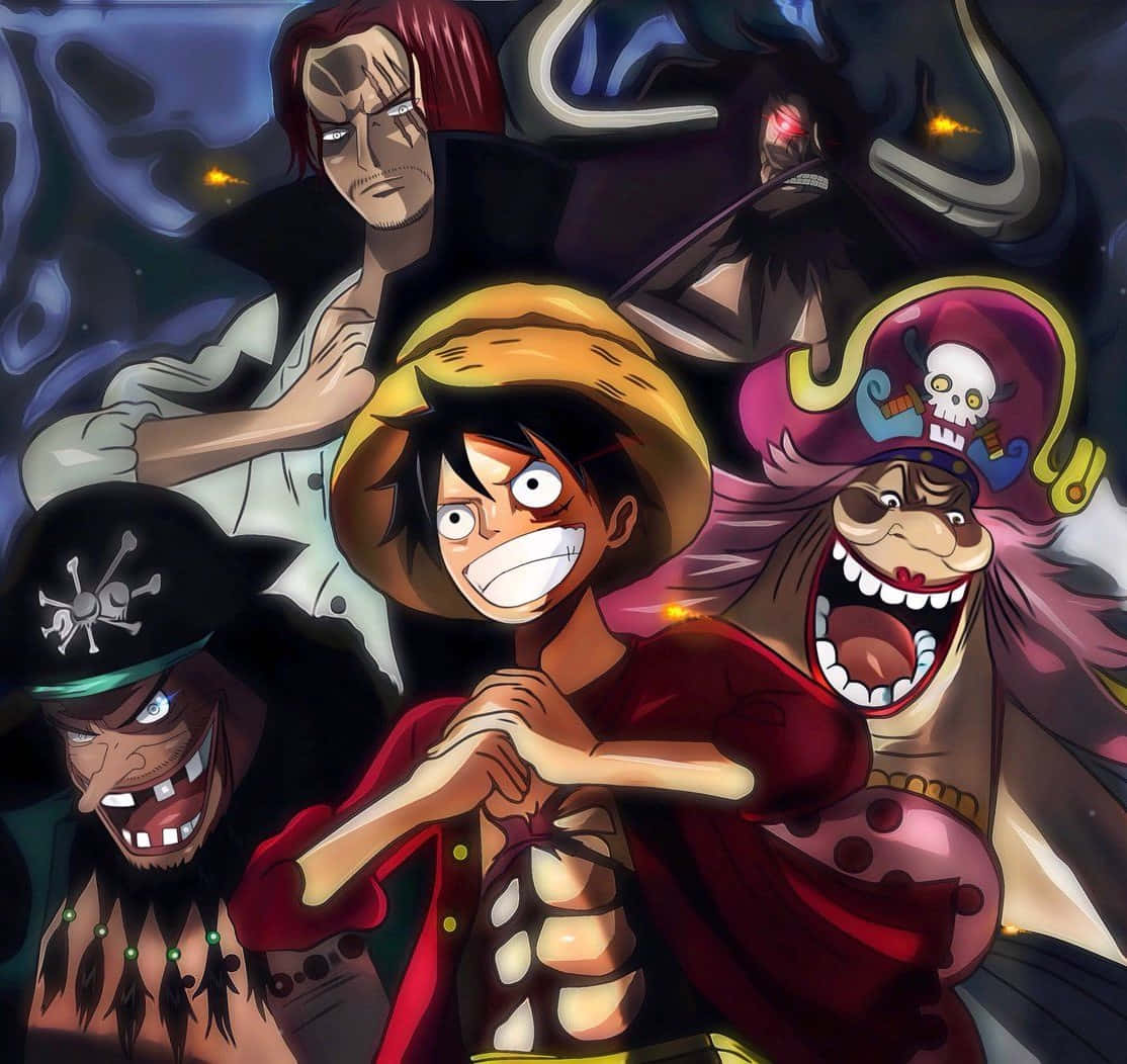 The Four Yonko - Emperors of the One Piece World Wallpaper