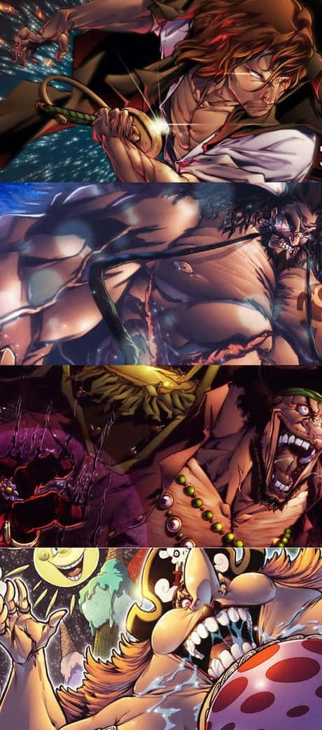 Epic Clash of the Yonko's, Four Emperors of the Sea Wallpaper