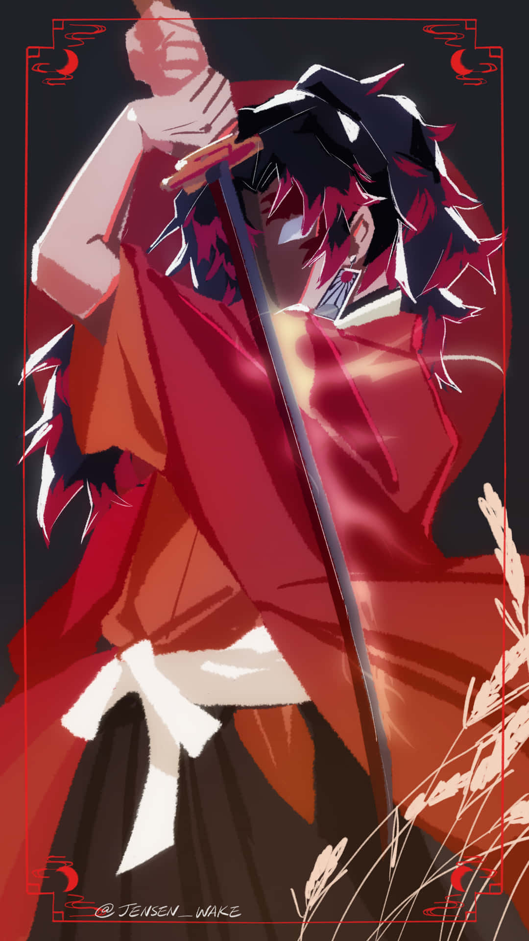 Yoriichi Tsugikuni, Demon Slayer of the Demon Slayer Corps Wallpaper
