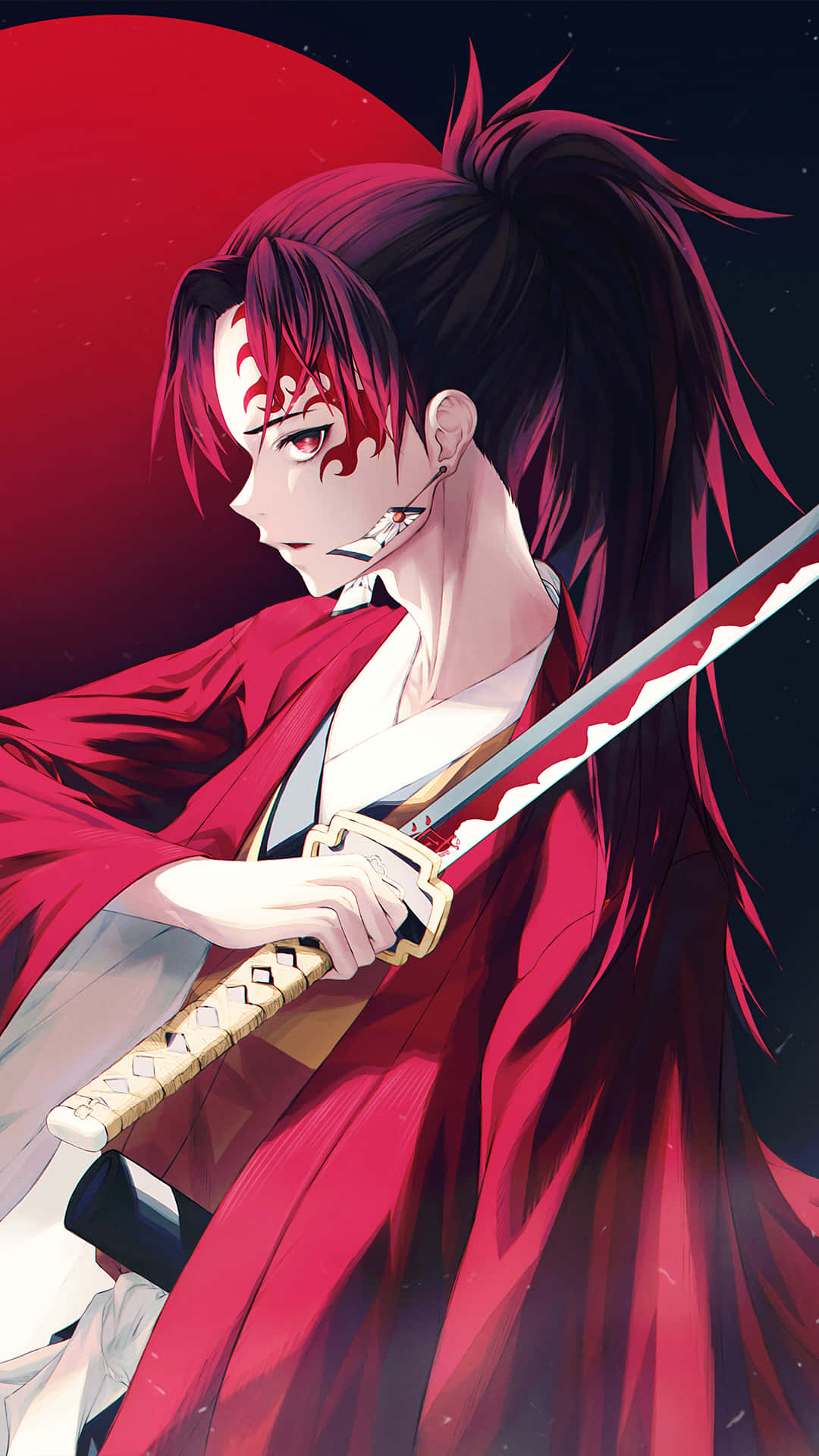 Anime, Demon Slayer: Kimetsu no Yaiba, Yoriichi Tsugikuni, HD wallpaper