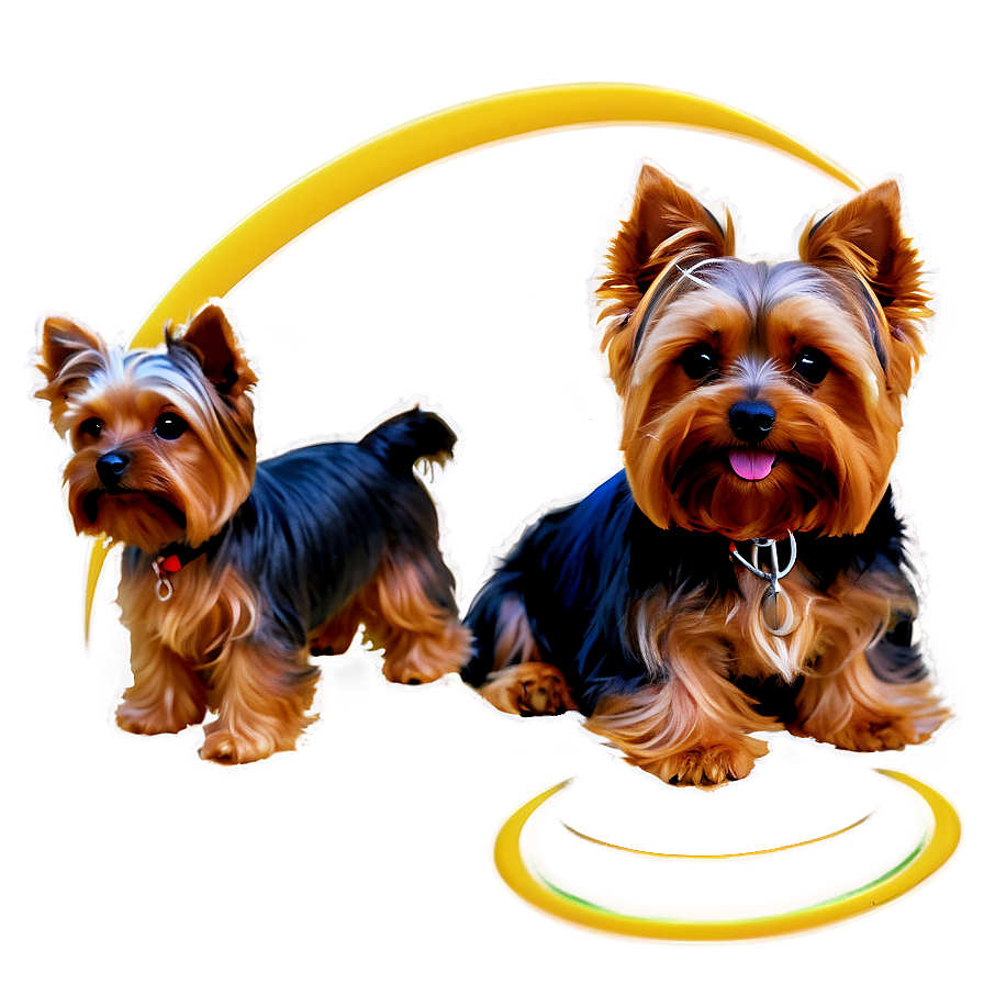 Yorkie Family Png Knh29 PNG