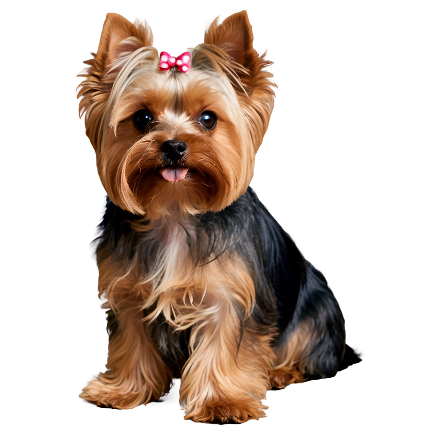 Yorkie Head Tilt Png 06242024 PNG