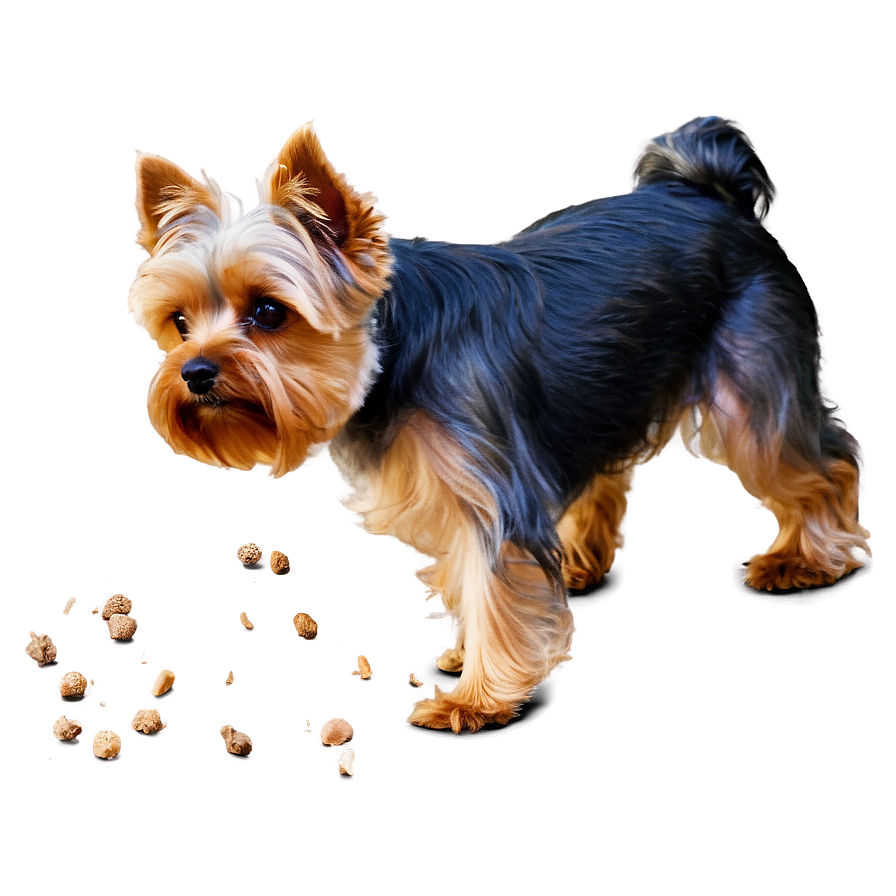 Yorkie In Action Png Cmf1 PNG