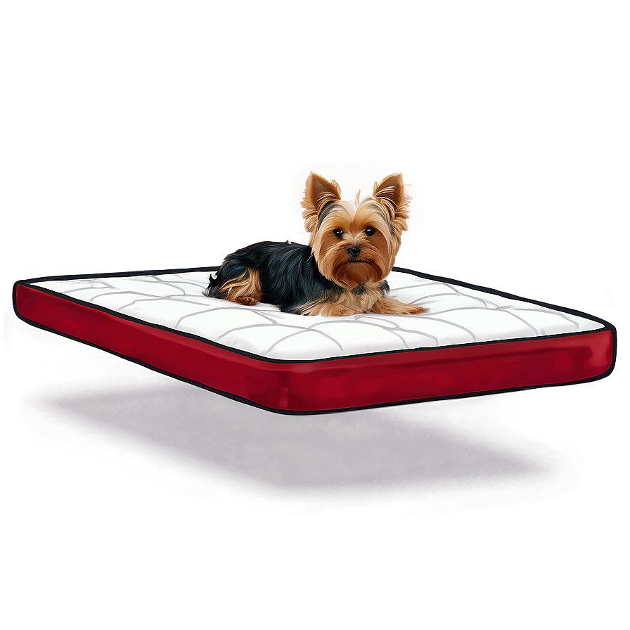 Yorkie In Bed Png Rty PNG