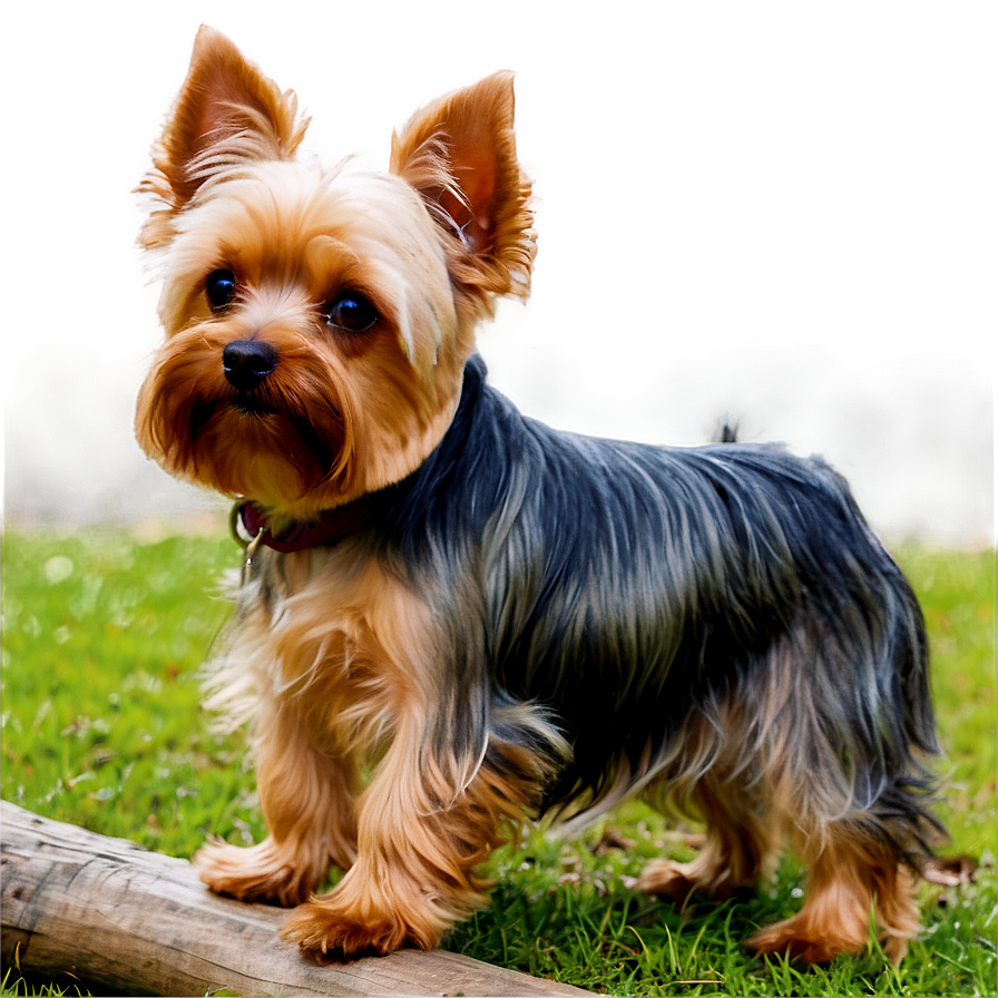 Yorkie In Park Png Ydy28 PNG