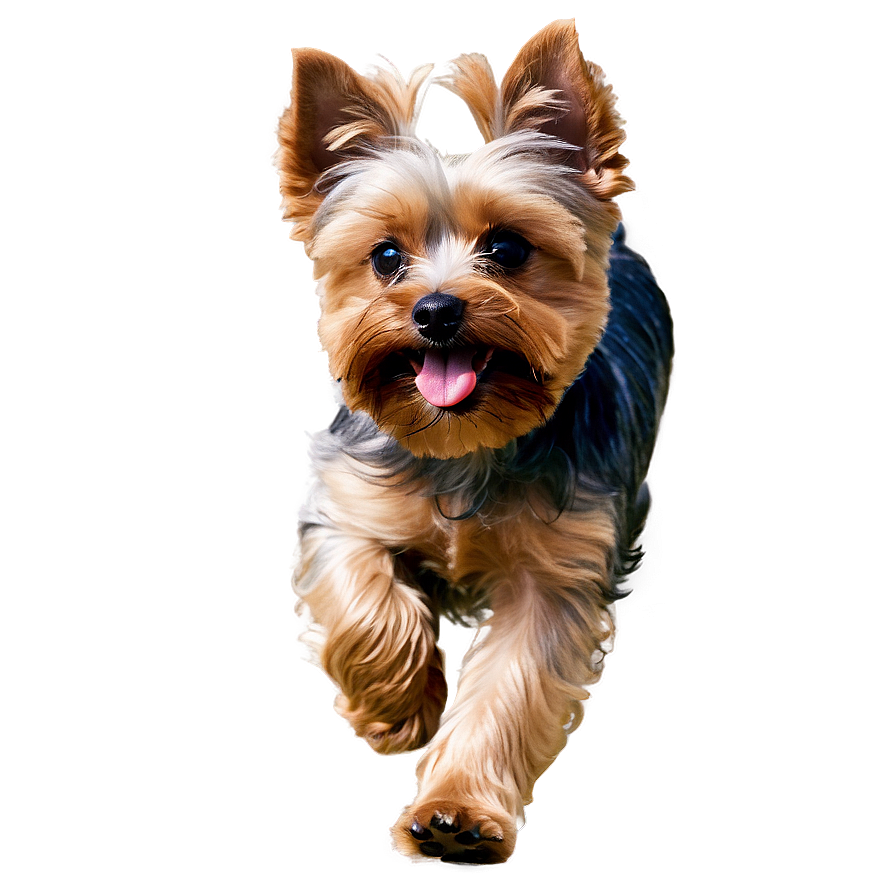 Yorkie Running Png Olq PNG