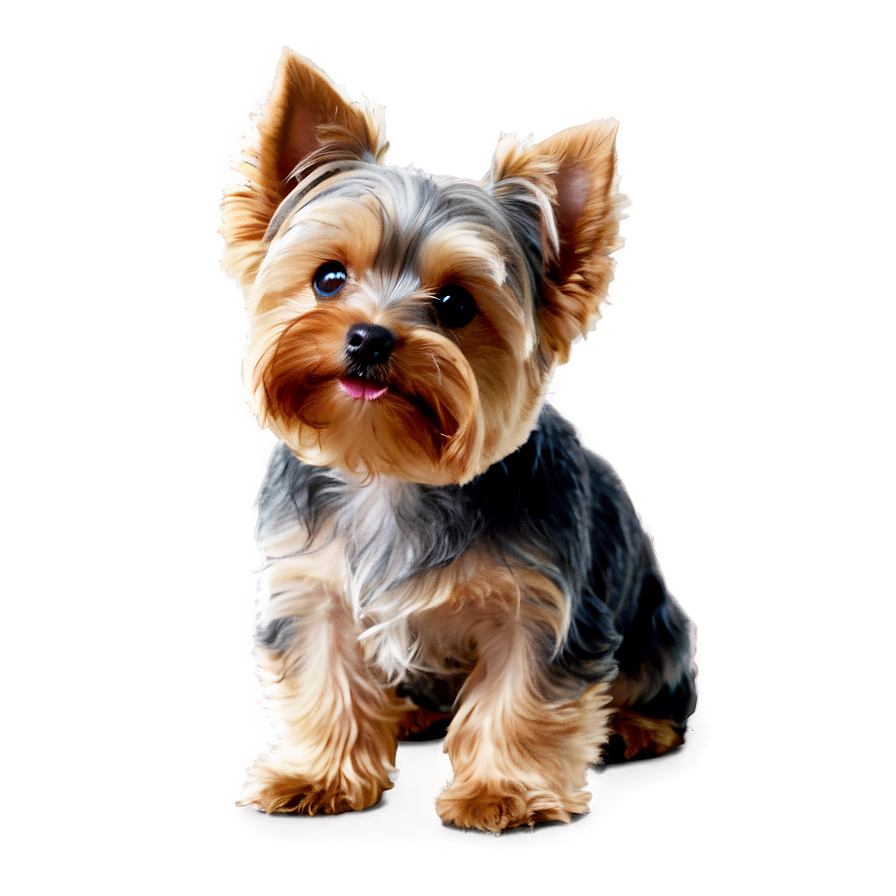 Yorkie Side View Png 06242024 PNG